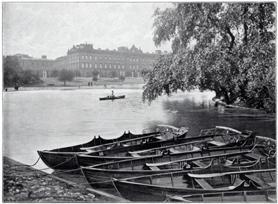 Buckingham Palace, from St. James's Park